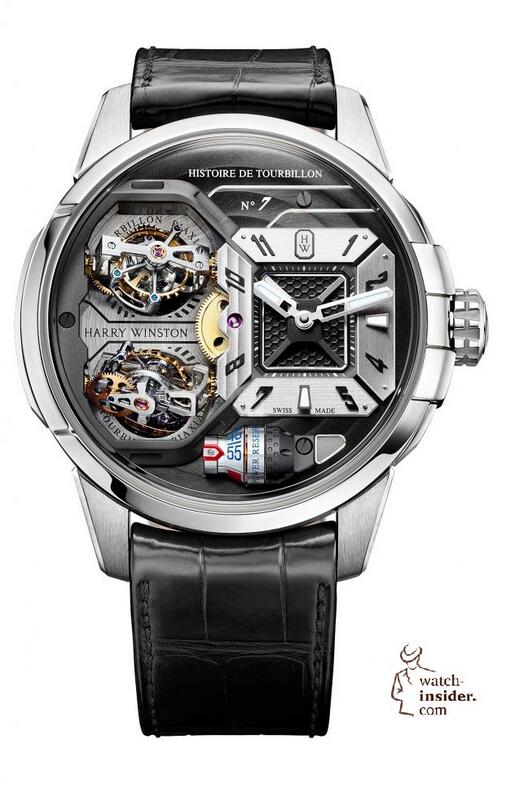 Replica Harry Winston Histoire de Tourbillon 7 Anthracite