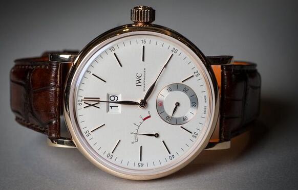 copy iwc portofino hand-wound big date