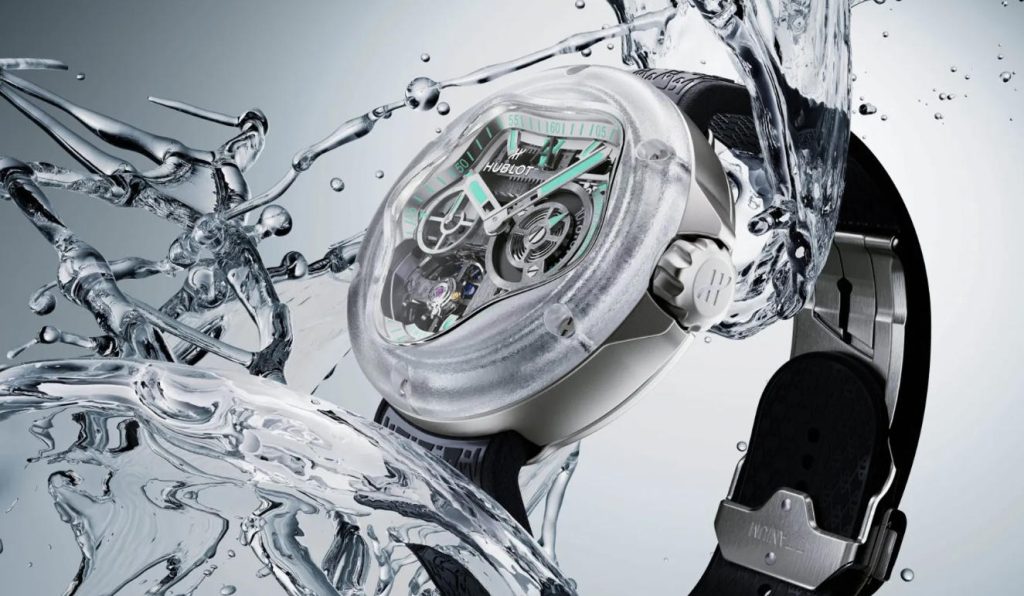 The Cheap Replica Hublot Exceptional Timepieces MP-17 Meca-10 Arsham Splash Titanium Sapphire Watches Is Making Waves